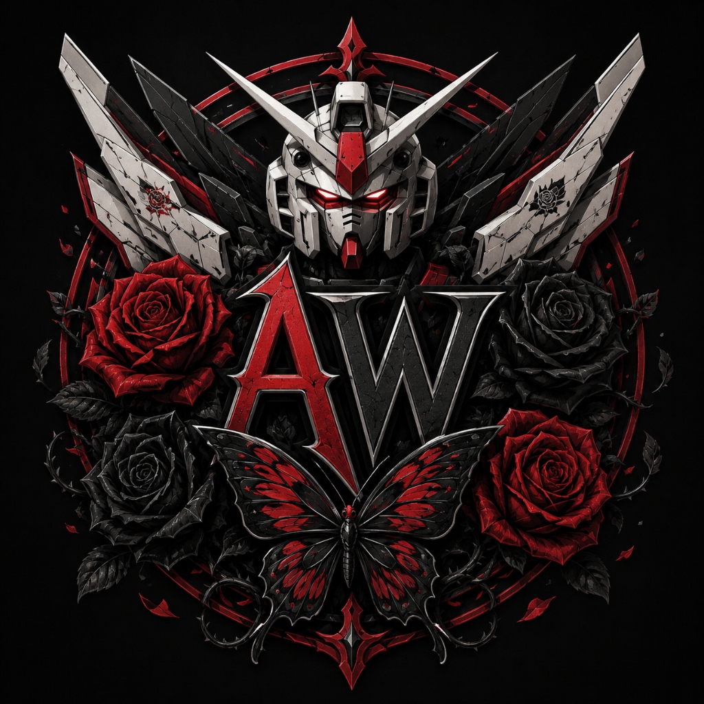 GN-Rose Butterfly Logo